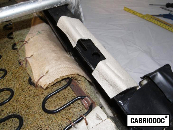 Reparaturanleitung Riss Kunstleder MB Tex 03