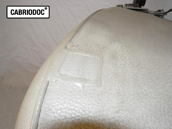 Reparaturanleitung Riss Kunstleder MB Tex 11