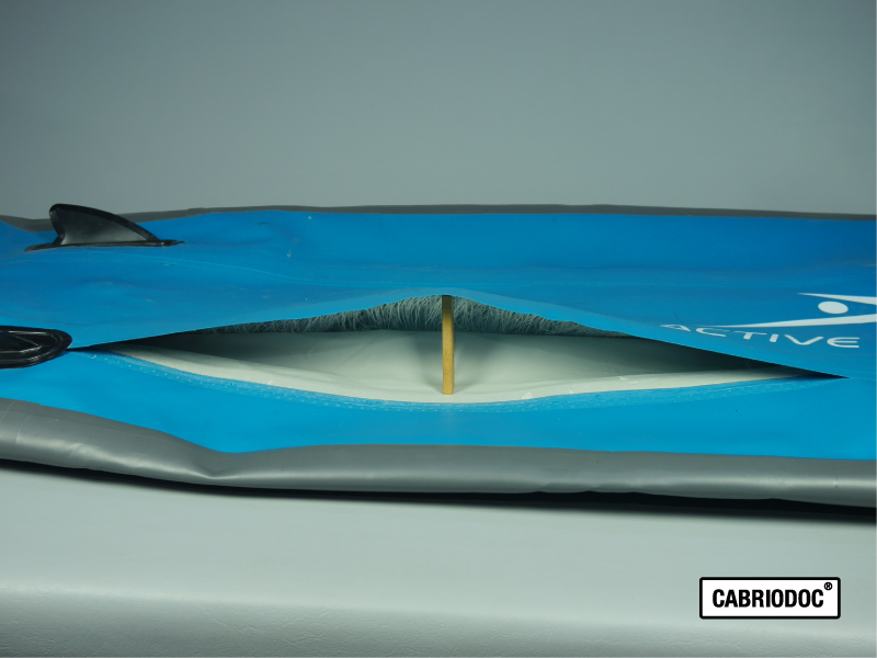 SUP Reparatur Luftkammer geplatzt 01